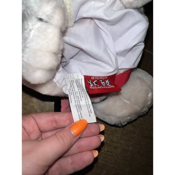 Vintage Disney 101 Dalmatians 3D Plush Dog Christmas Stocking 90s Disneyana #2 - Picture 7 of 7